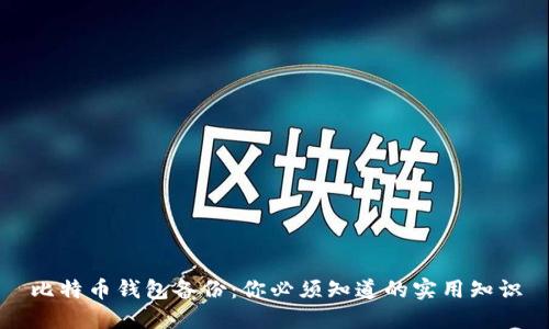 比特币钱包备份：你必须知道的实用知识