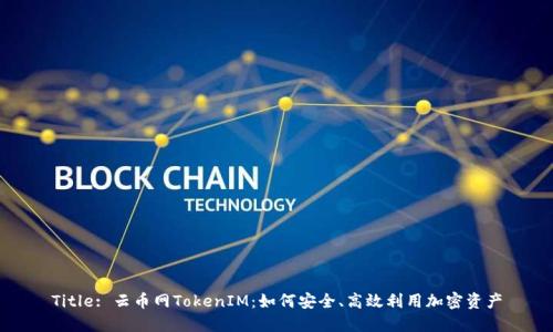 Title: 云币网TokenIM：如何安全、高效利用加密资产